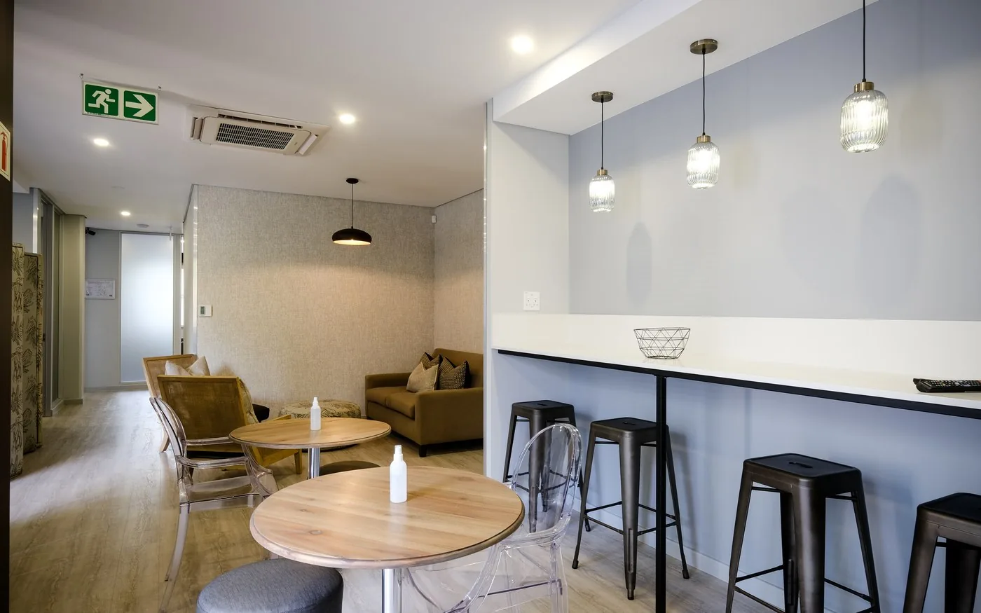The executive dining area